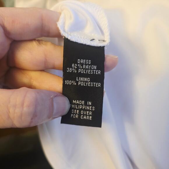 Iz Byer white gauze maxi dress size xs - Picture 6 of 6